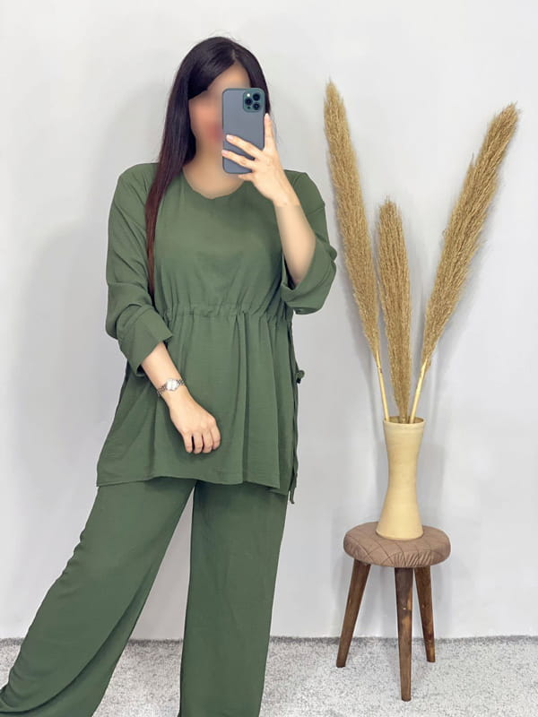 تصویر 3 از خرید تونیک شلوار ابروبادی بلند + قیمت فروش استثنایی